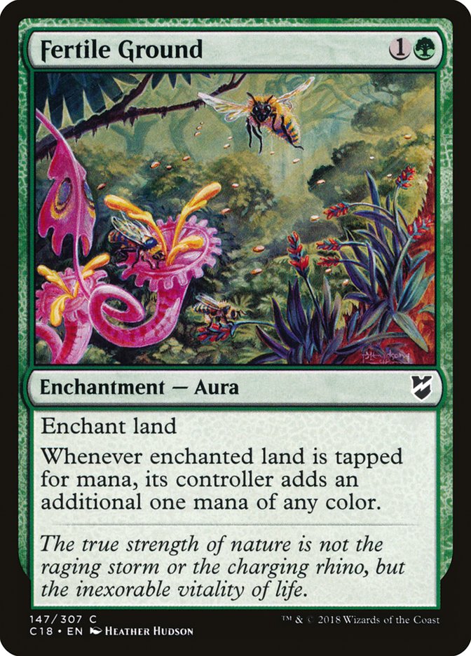 Fertile Ground [Commander 2018] | Gear Gaming Fayetteville