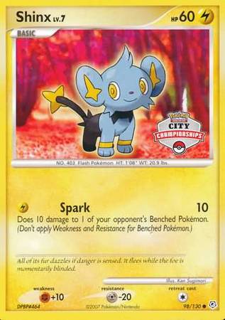 Shinx (98/130) (City Championships Promo) [Nintendo: Black Star Promos] | Gear Gaming Fayetteville