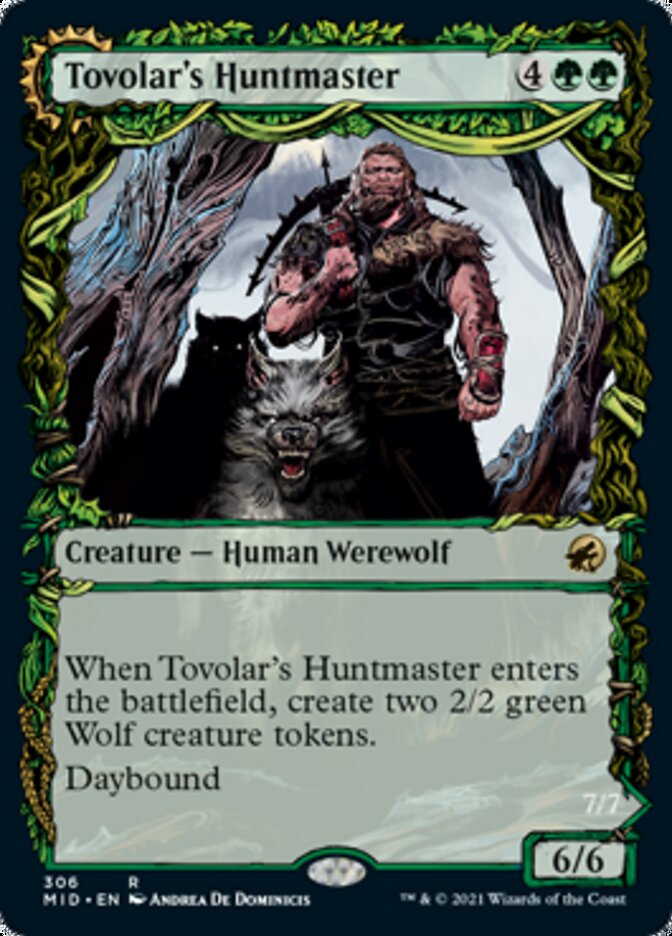 Tovolar's Huntmaster // Tovolar's Packleader (Showcase Equinox) [Innistrad: Midnight Hunt] | Gear Gaming Fayetteville