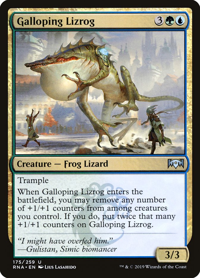 Galloping Lizrog [Ravnica Allegiance] | Gear Gaming Fayetteville