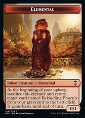 Elemental (018) // Copy Double-Sided Token [Streets of New Capenna Commander Tokens] | Gear Gaming Fayetteville