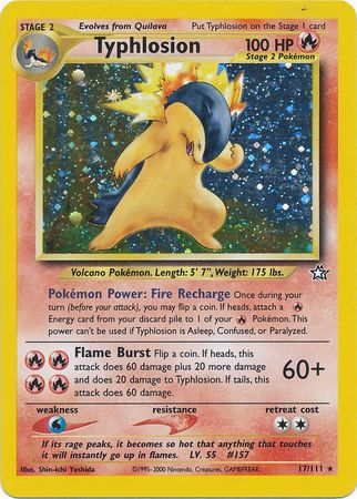 Typhlosion (17/111) [Neo Genesis Unlimited] | Gear Gaming Fayetteville