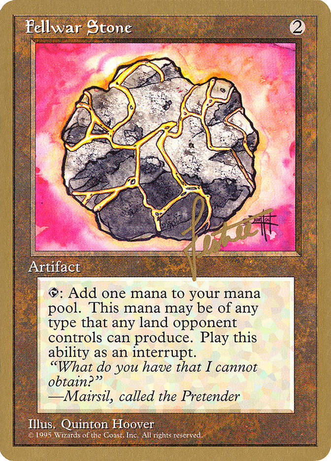 Fellwar Stone (Bertrand Lestree) [Pro Tour Collector Set] | Gear Gaming Fayetteville