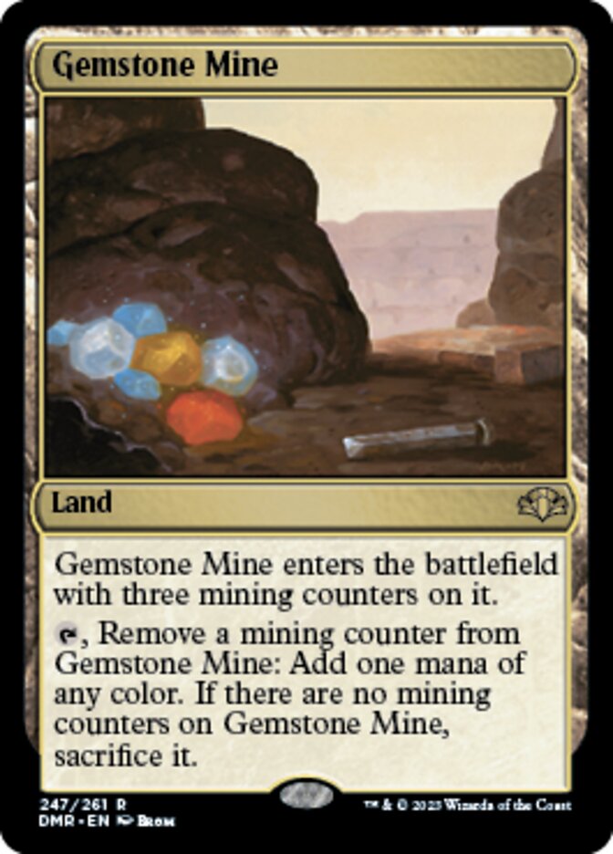 Gemstone Mine [Dominaria Remastered] | Gear Gaming Fayetteville