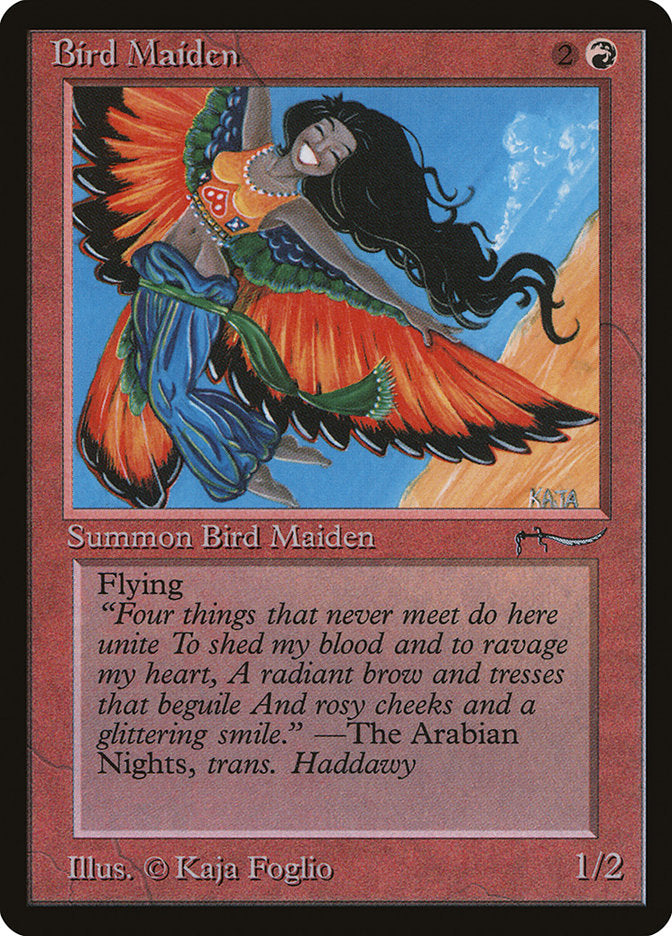 Bird Maiden (Dark Mana Cost) [Arabian Nights] | Gear Gaming Fayetteville