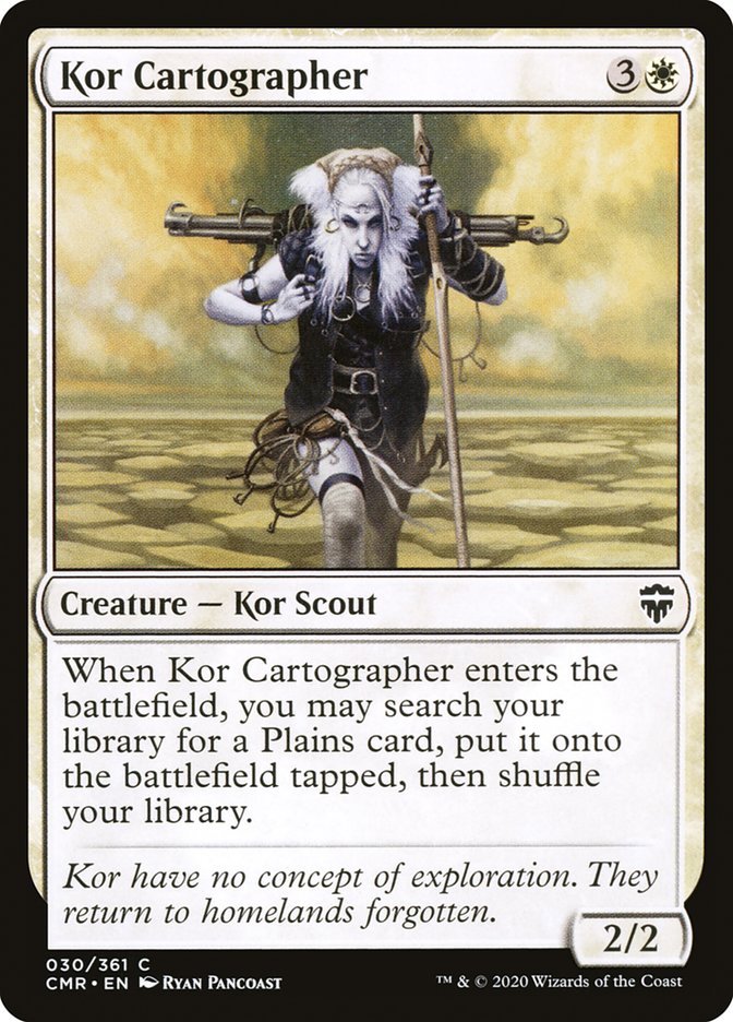 Kor Cartographer [Commander Legends] | Gear Gaming Fayetteville