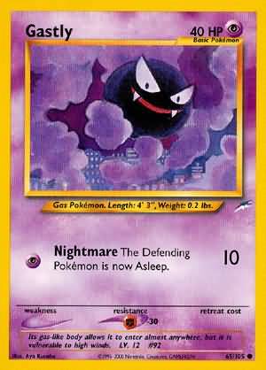 Gastly (65/105) [Neo Destiny Unlimited] | Gear Gaming Fayetteville