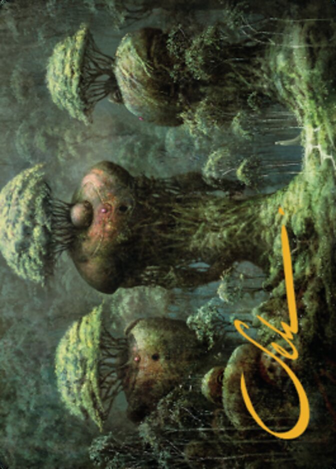 Forest Art Card (Gold-Stamped Signature) [Dominaria United Art Series] | Gear Gaming Fayetteville