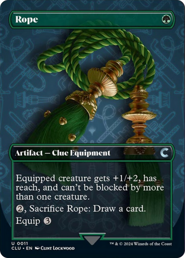 Rope (Borderless) [Ravnica: Clue Edition] | Gear Gaming Fayetteville