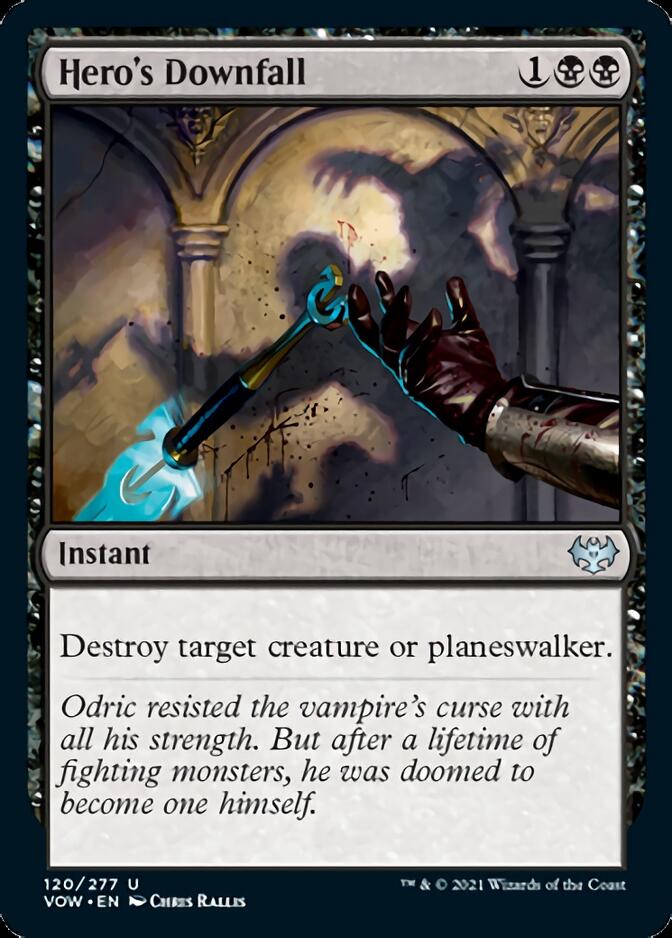 Hero's Downfall [Innistrad: Crimson Vow] | Gear Gaming Fayetteville