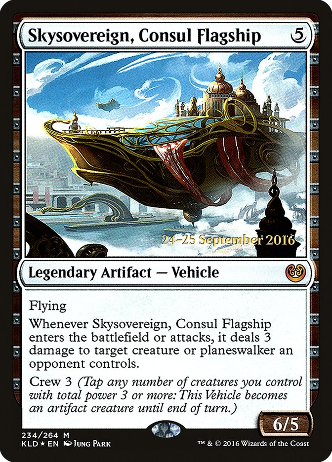 Skysovereign, Consul Flagship [Kaladesh Prerelease Promos] | Gear Gaming Fayetteville