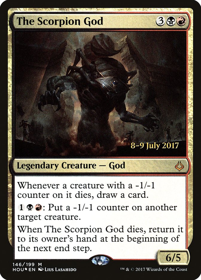 The Scorpion God [Hour of Devastation Prerelease Promos] | Gear Gaming Fayetteville