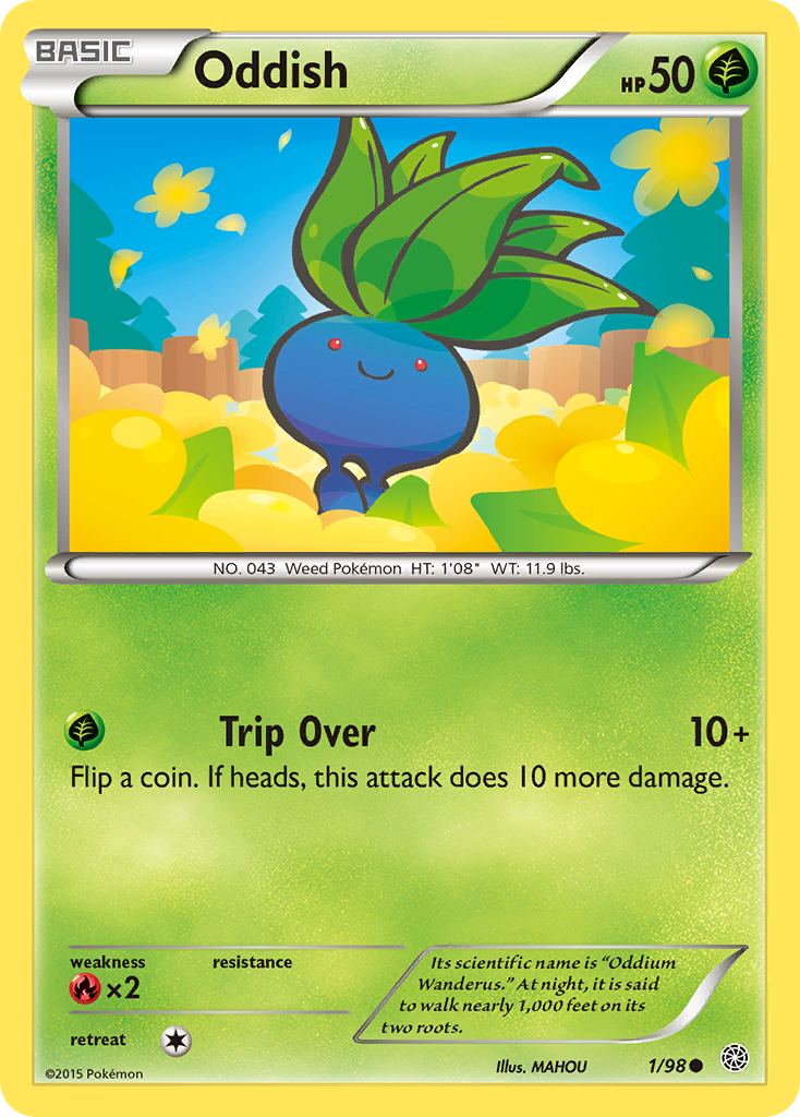 Oddish (1/98) [XY: Ancient Origins] | Gear Gaming Fayetteville