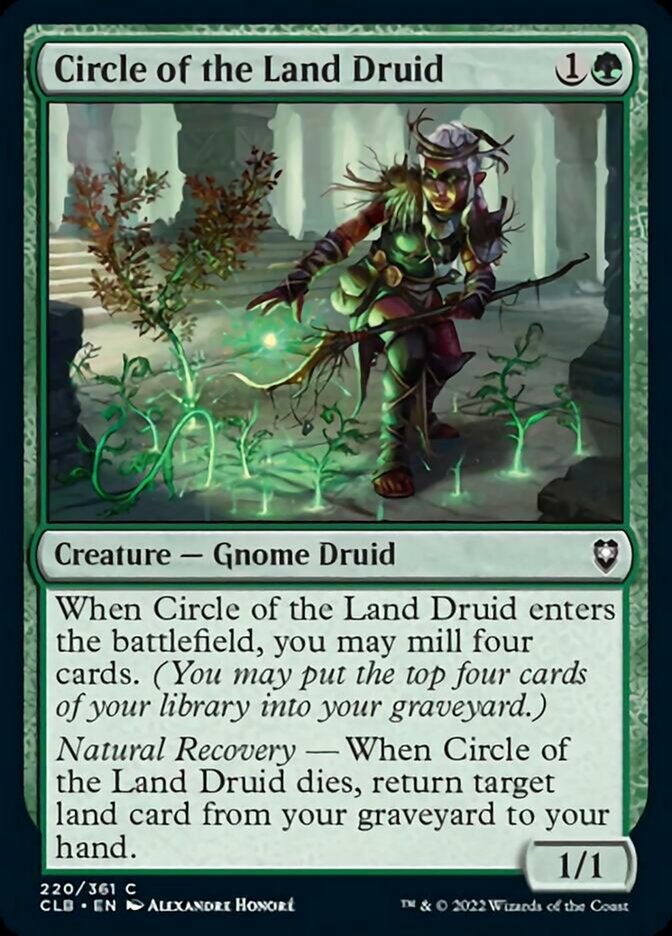 Circle of the Land Druid [Commander Legends: Battle for Baldur's Gate] | Gear Gaming Fayetteville