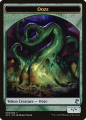 Ooze // Frog Lizard Double-Sided Token [Ravnica Allegiance Guild Kit Tokens] | Gear Gaming Fayetteville