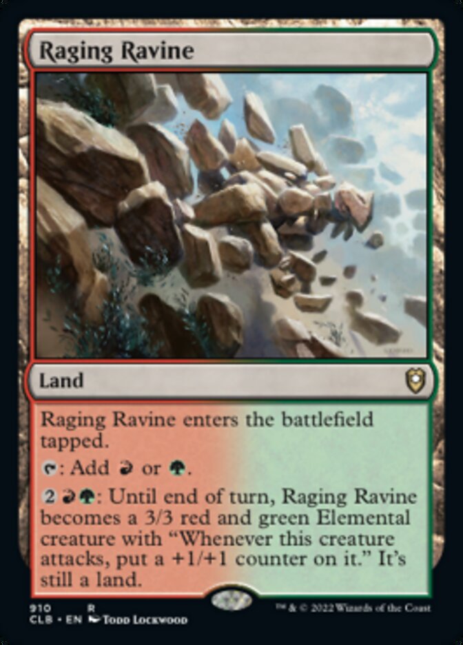 Raging Ravine [Commander Legends: Battle for Baldur's Gate] | Gear Gaming Fayetteville
