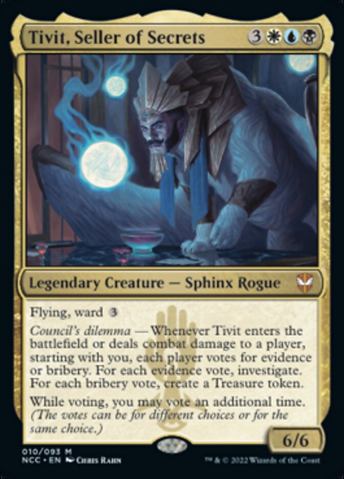 Tivit, Seller of Secrets [Streets of New Capenna Commander] | Gear Gaming Fayetteville