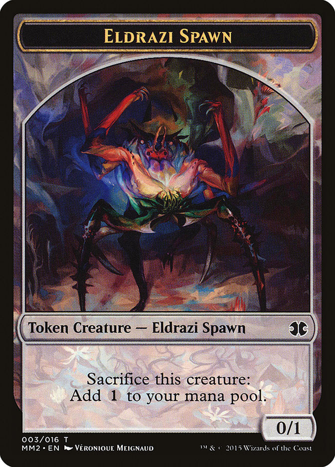 Eldrazi Spawn Token (003/016) [Modern Masters 2015 Tokens] | Gear Gaming Fayetteville