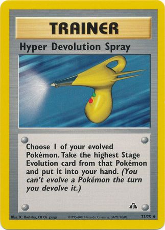 Hyper Devolution Spray (73/75) [Neo Discovery Unlimited] | Gear Gaming Fayetteville