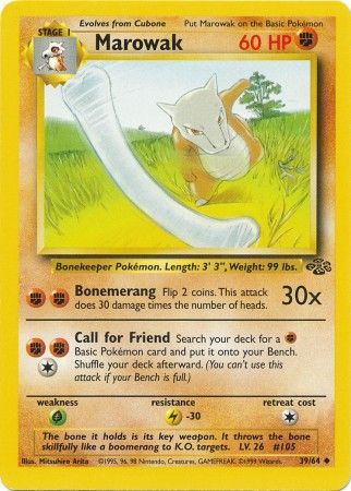 Marowak (39/64) [Jungle Unlimited] | Gear Gaming Fayetteville