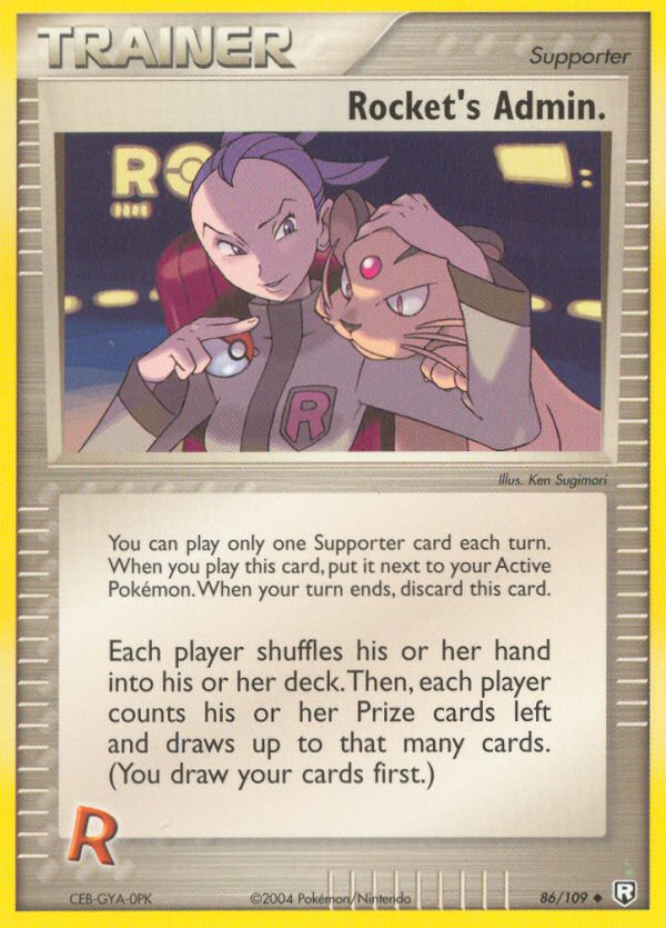 Rocket's Admin. (86/109) [EX: Team Rocket Returns] | Gear Gaming Fayetteville