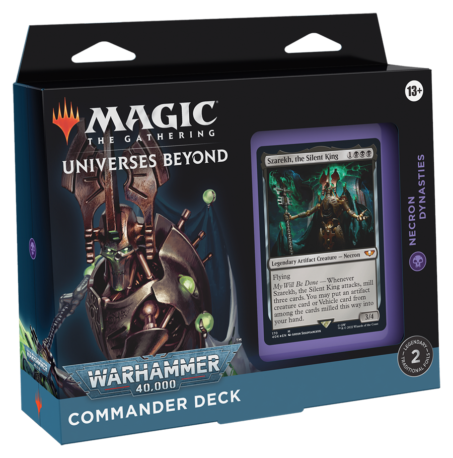 Warhammer 40,000 - Commander Deck (Necron Dynasties) | Gear Gaming Fayetteville