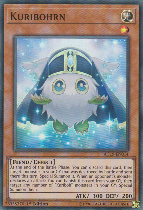 Kuribohrn [AC19-EN014] Super Rare | Gear Gaming Fayetteville