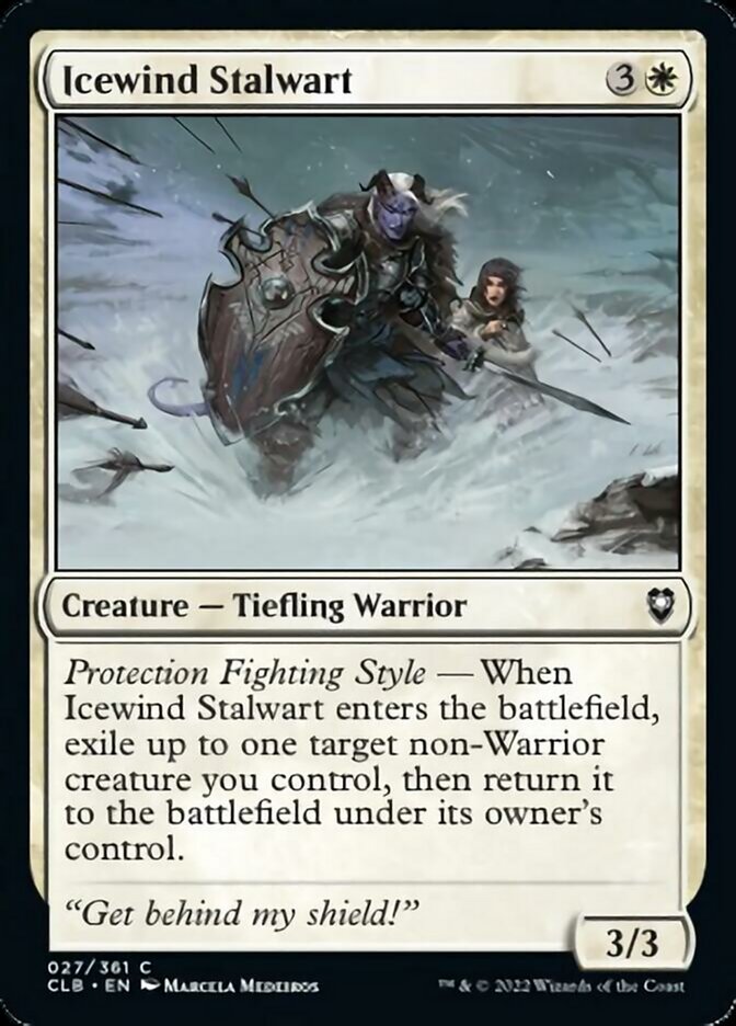 Icewind Stalwart [Commander Legends: Battle for Baldur's Gate] | Gear Gaming Fayetteville