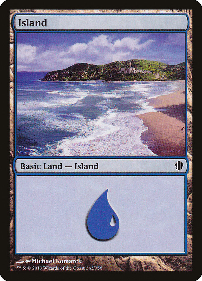 Island (343) [Commander 2013] | Gear Gaming Fayetteville