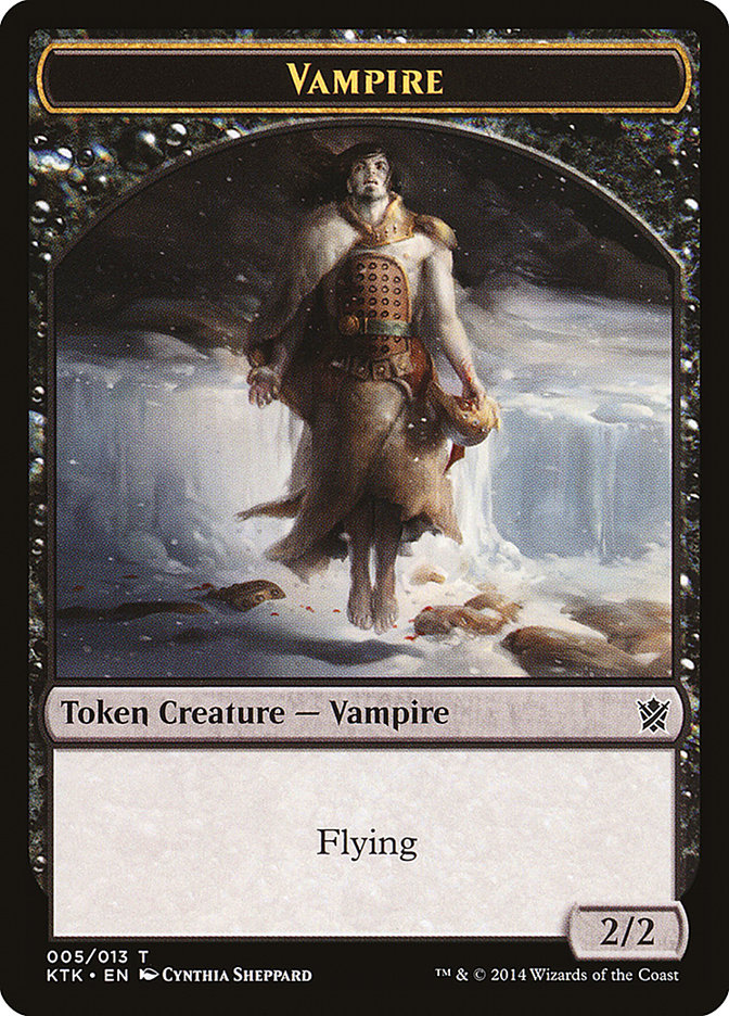 Vampire Token [Khans of Tarkir Tokens] | Gear Gaming Fayetteville