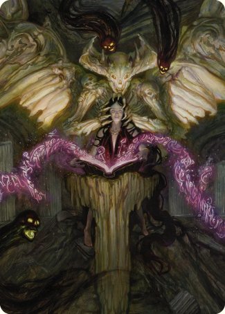 Demonic Tutor Art Card [Commander Masters Art Series] | Gear Gaming Fayetteville