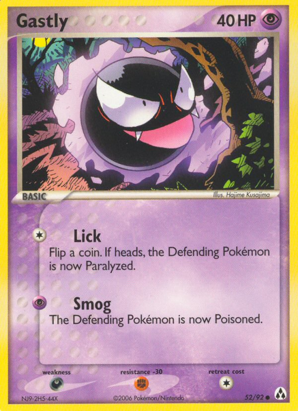 Gastly (52/92) [EX: Legend Maker] | Gear Gaming Fayetteville