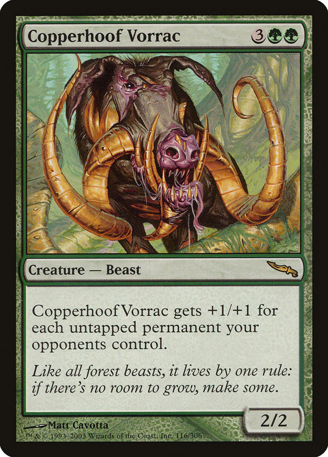 Copperhoof Vorrac [Mirrodin] | Gear Gaming Fayetteville