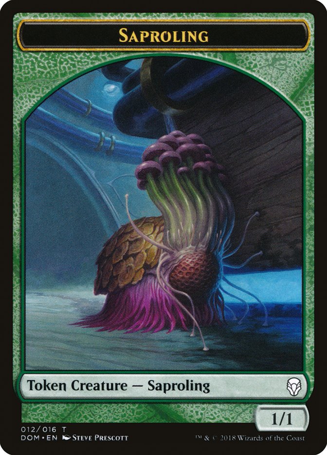 Saproling Token (012/016) [Dominaria Tokens] | Gear Gaming Fayetteville