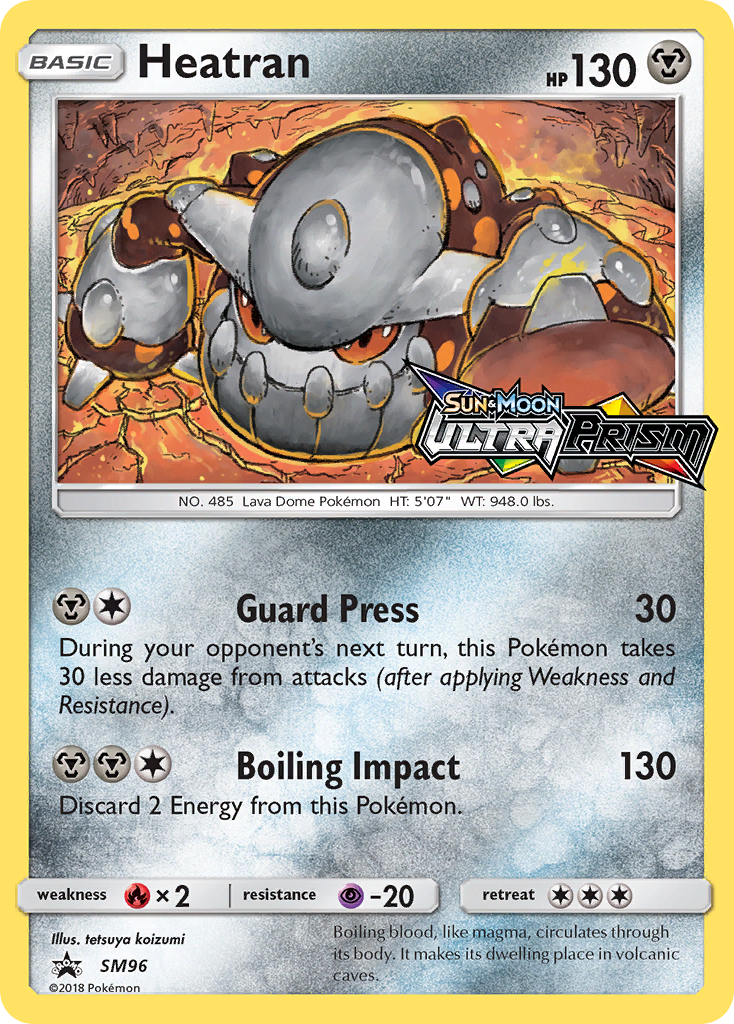 Heatran (SM96) [Sun & Moon: Black Star Promos] | Gear Gaming Fayetteville