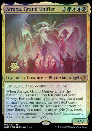 Atraxa, Grand Unifier [Phyrexia: All Will Be One Prerelease Promos] | Gear Gaming Fayetteville