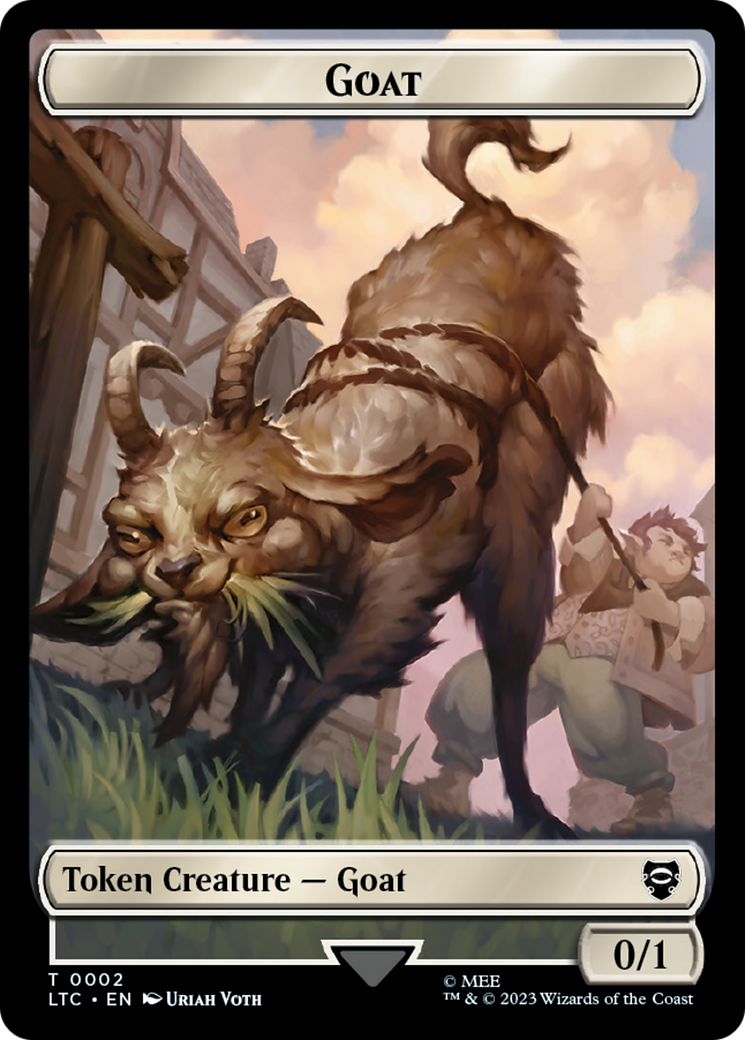 Bird // Goat Token [The Lord of the Rings: Tales of Middle-Earth Commander Tokens] | Gear Gaming Fayetteville