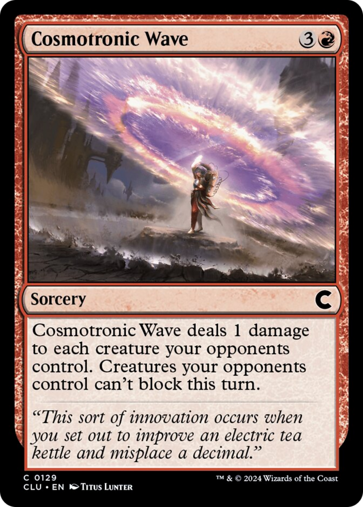Cosmotronic Wave [Ravnica: Clue Edition] | Gear Gaming Fayetteville