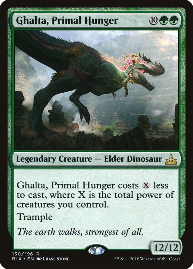 Ghalta, Primal Hunger [Rivals of Ixalan] | Gear Gaming Fayetteville