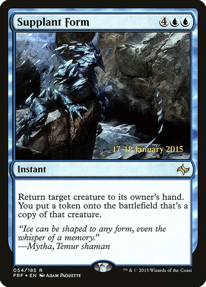 Supplant Form [Fate Reforged Prerelease Promos] | Gear Gaming Fayetteville