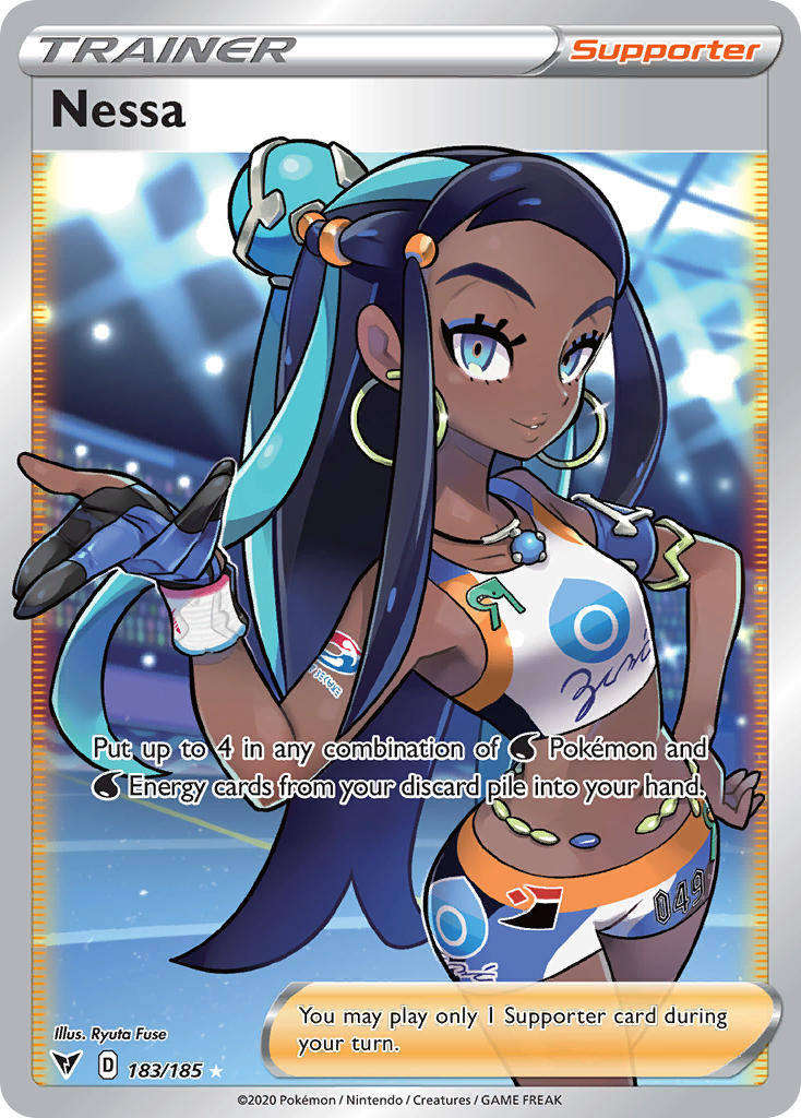 Nessa (183/185) [Sword & Shield: Vivid Voltage] | Gear Gaming Fayetteville