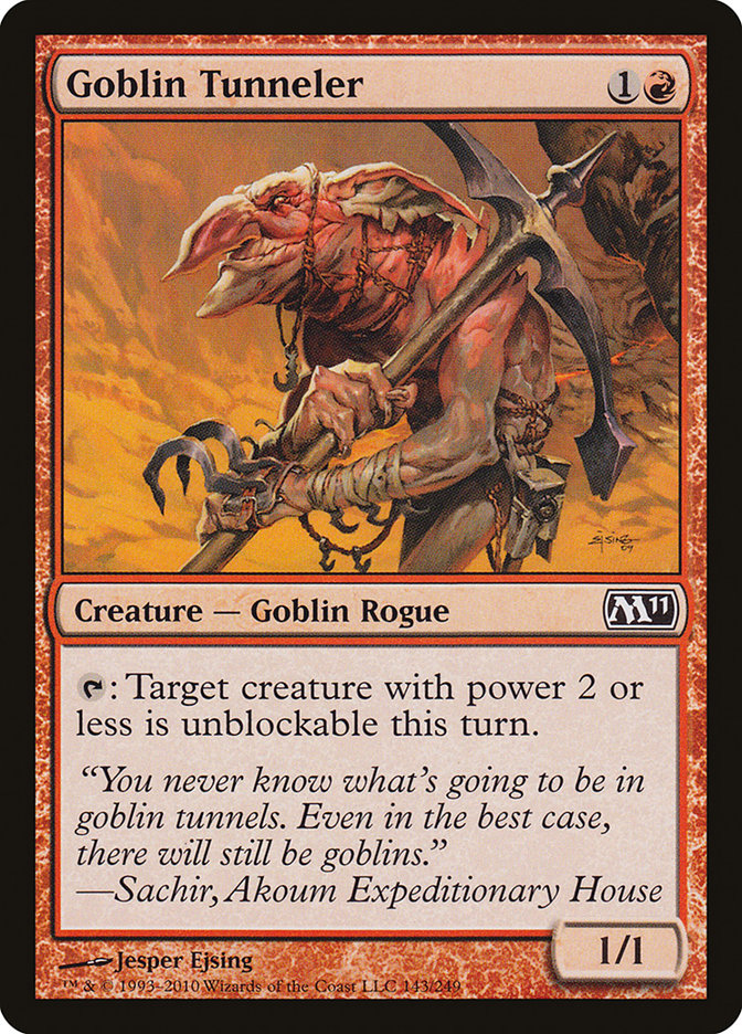 Goblin Tunneler [Magic 2011] | Gear Gaming Fayetteville