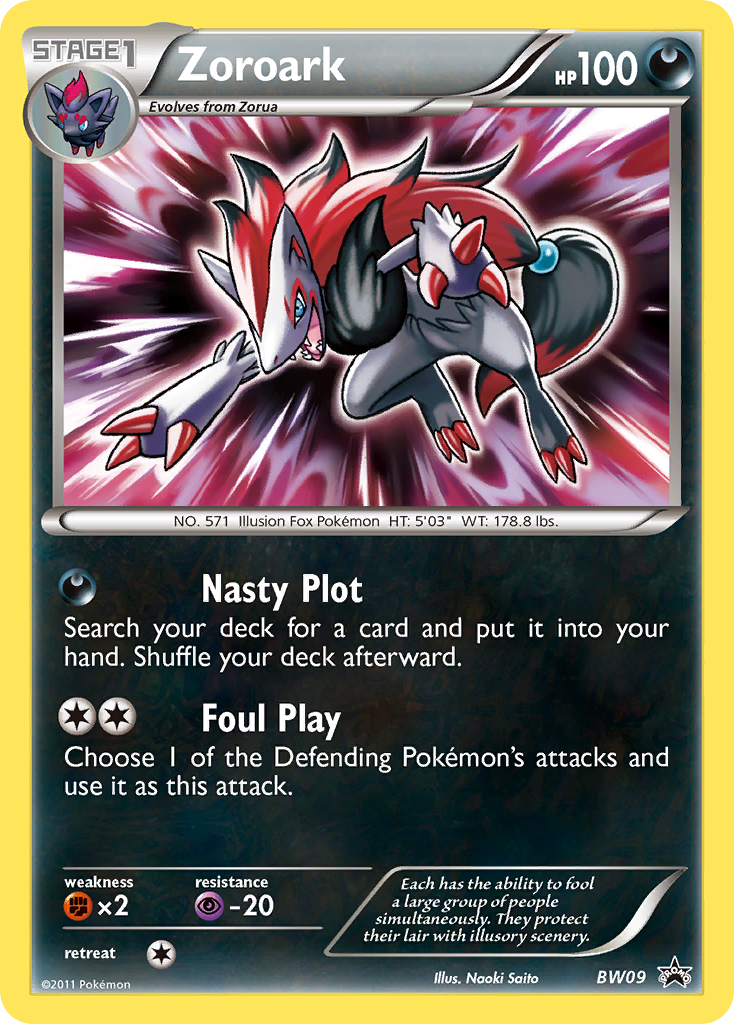 Zoroark (BW09) [Black & White: Black Star Promos] | Gear Gaming Fayetteville