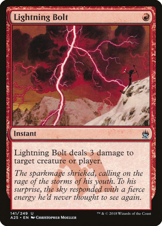 Lightning Bolt [Masters 25] | Gear Gaming Fayetteville