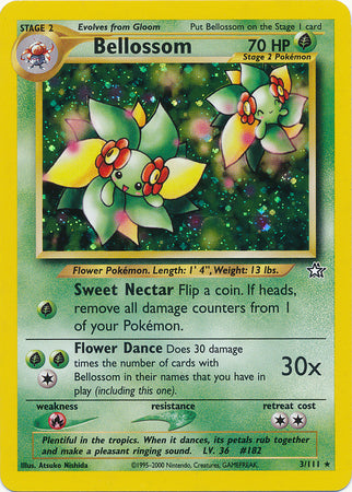 Bellossom (3/111) [Neo Genesis Unlimited] | Gear Gaming Fayetteville