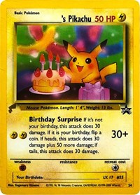 Pikachu (24) (Birthday) [Pikachu World Collection Promos] | Gear Gaming Fayetteville