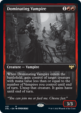 Dominating Vampire [Innistrad: Double Feature] | Gear Gaming Fayetteville