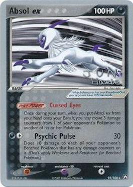 Absol ex (92/108) (Flyvees - Jun Hasebe) [World Championships 2007] | Gear Gaming Fayetteville