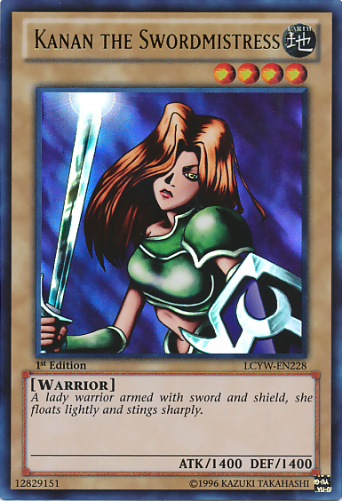 Kanan the Swordmistress [LCYW-EN228] Ultra Rare | Gear Gaming Fayetteville