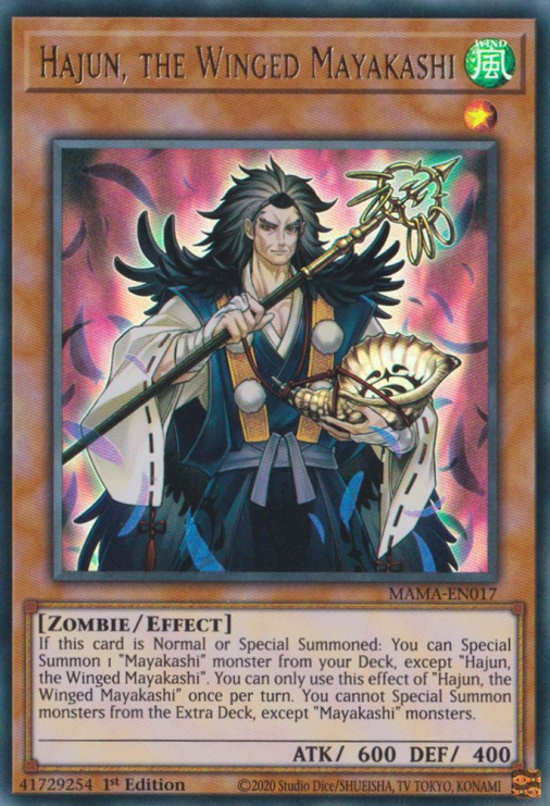 Hajun, the Winged Mayakashi [MAMA-EN017] Ultra Rare | Gear Gaming Fayetteville